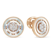 Серьги из золота с бриллиантами