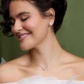 Серьги из золота с бриллиантами