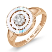 Кольцо из золота с бриллиантами