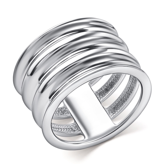 Обручальное кольцо из серебра