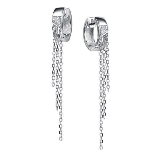 Серьги из серебра