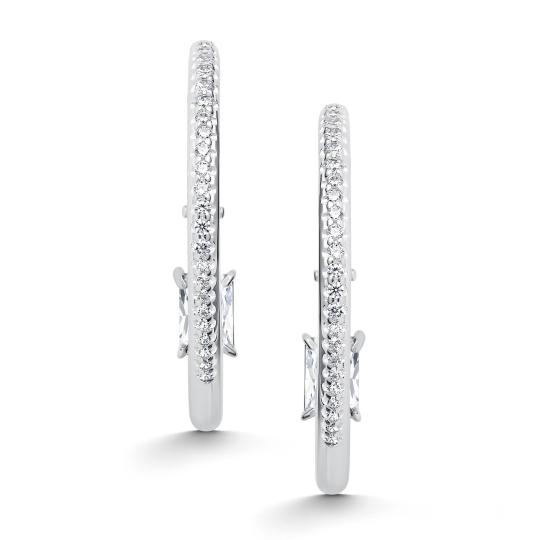 Серьги из серебра 