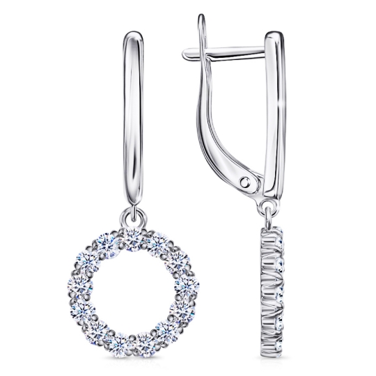 Серьги из серебра