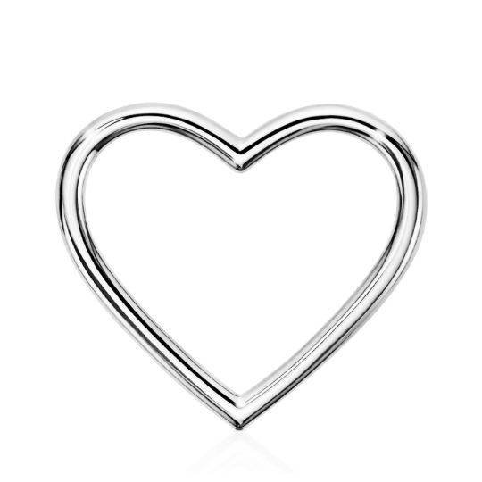 Подвеска из серебра с ювелирным кристаллом