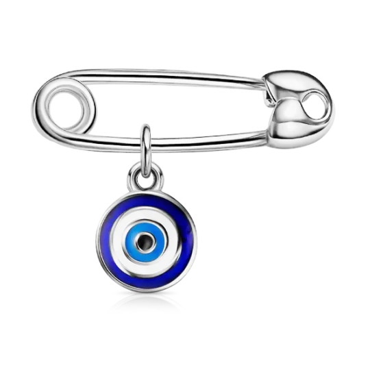 Серьги из серебра с эмалью