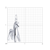 Подвеска из серебра