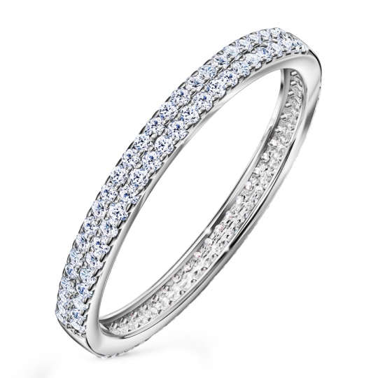 Кольцо из серебра с чернением