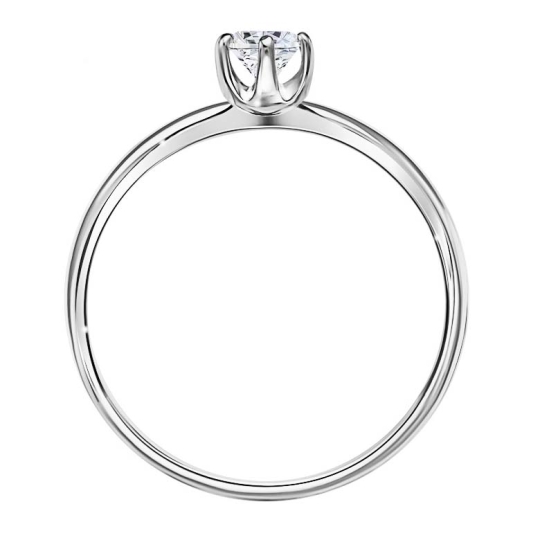 Кольцо из серебра с эмалью и фианитами