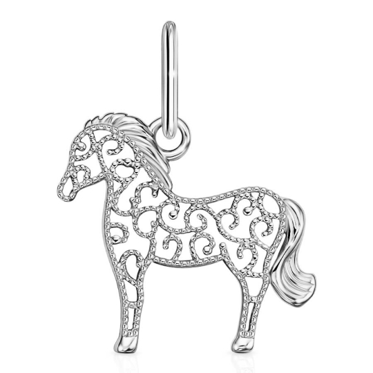 Подвеска из серебра "Знак зодиака Водолей"