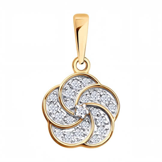 Подвеска из золота "Знак зодиака Скорпион"