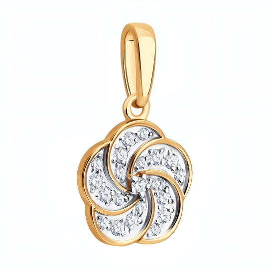 Подвеска из золота "Знак зодиака Скорпион"