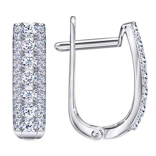 Серьги из серебра