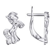 Серьги из серебра