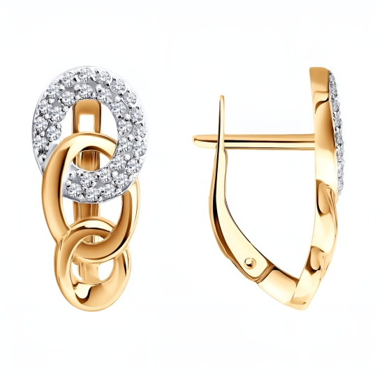 Серьги из золота