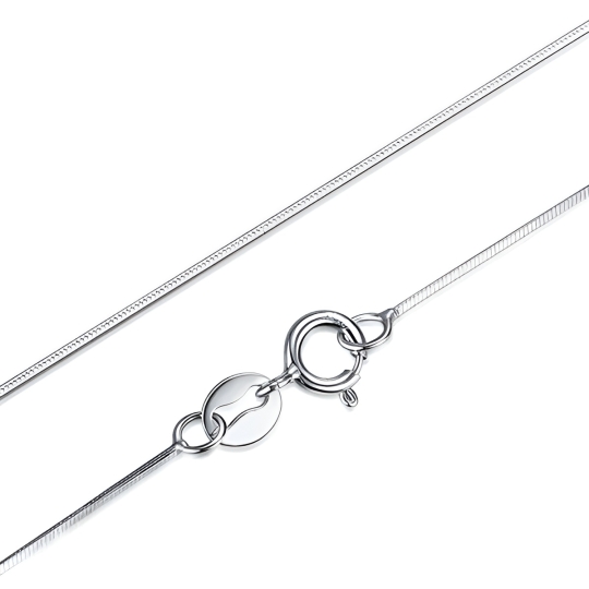 Цепь из серебра плетения "Панцирное"