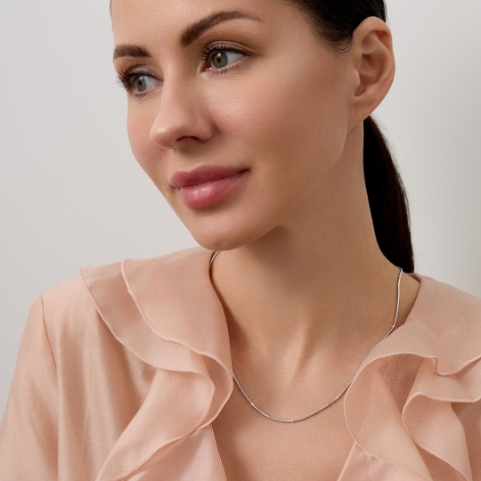 Цепь из серебра плетения 