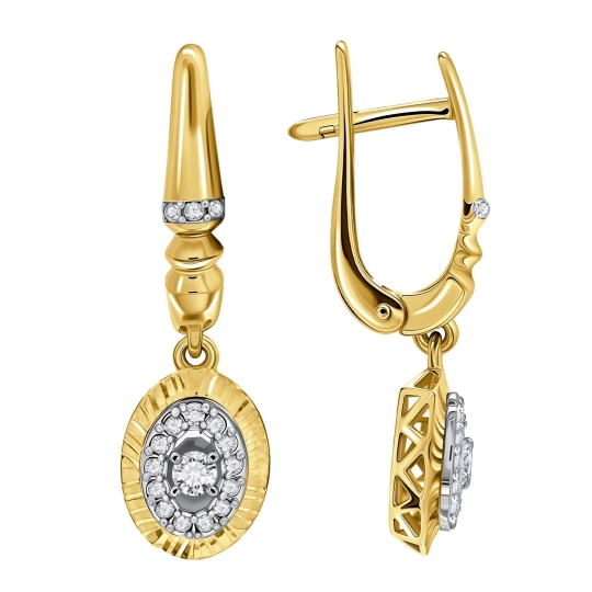 Серьги из золота