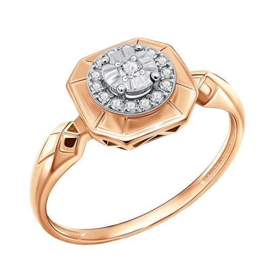 Серьги из золота с бриллиантами