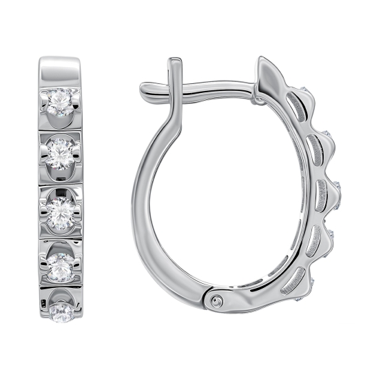 Серьги из золота с жемчугом