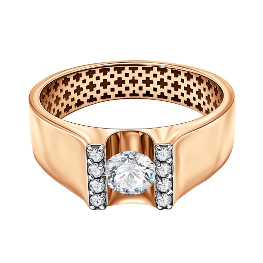 Кольцо из золота с бриллиантами