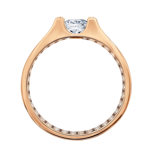 Кольцо из золота с бриллиантами