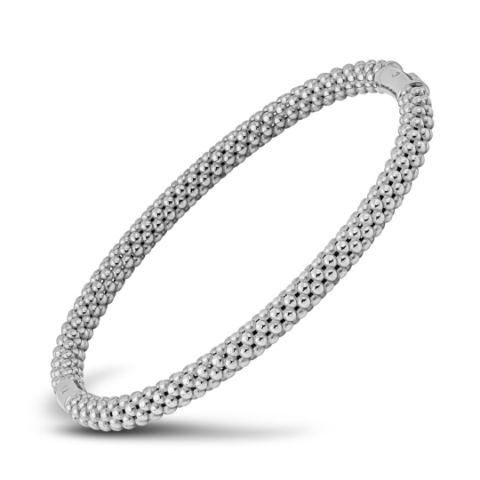 Браслет из серебра с фианитами