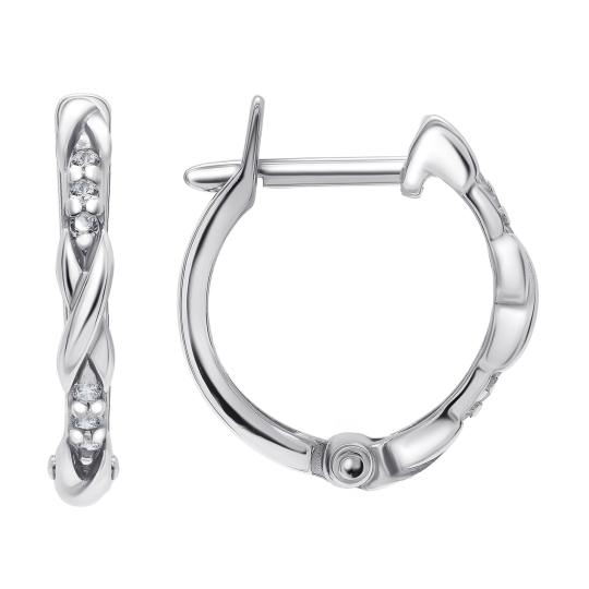 Серьги из серебра 