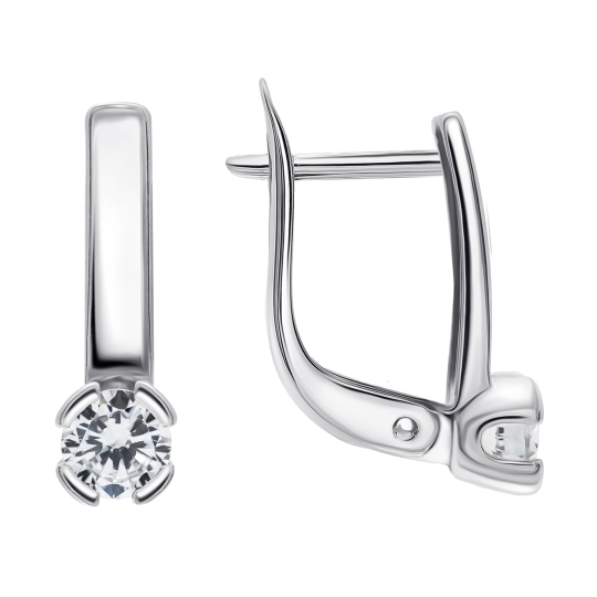 Серьги из серебра