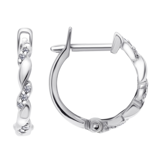 Серьги из серебра