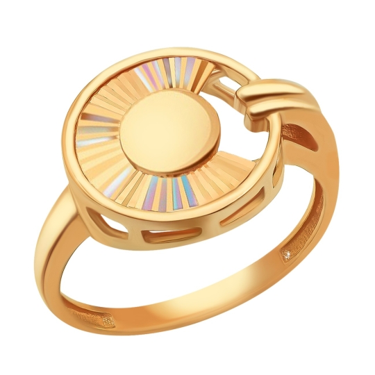 Колье из золота с алмазной гранью