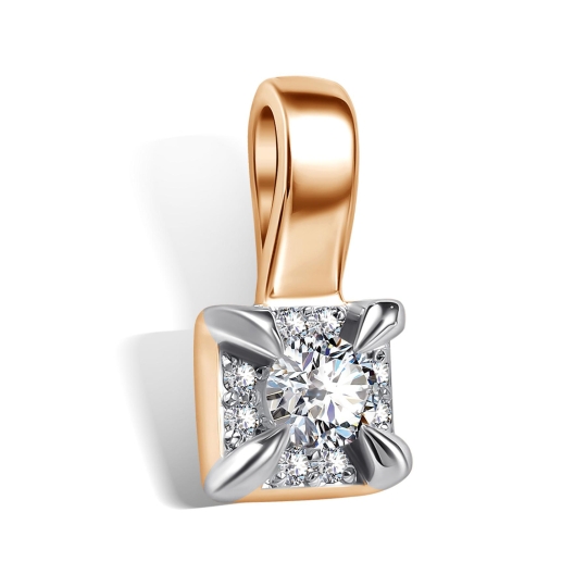 Кольцо из золота с бриллиантами