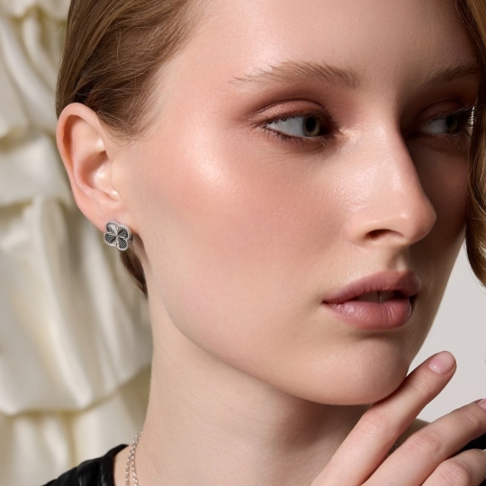 Серьги из серебра