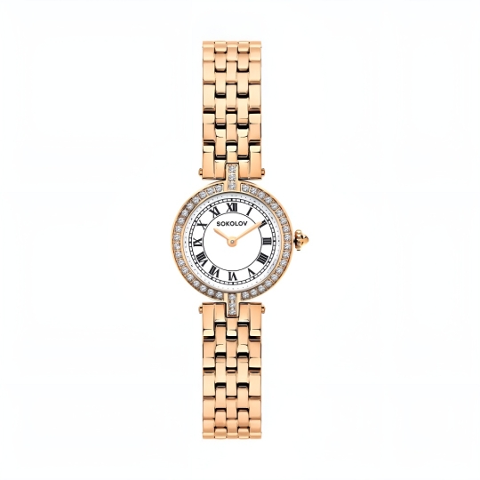 Женские стальные часы