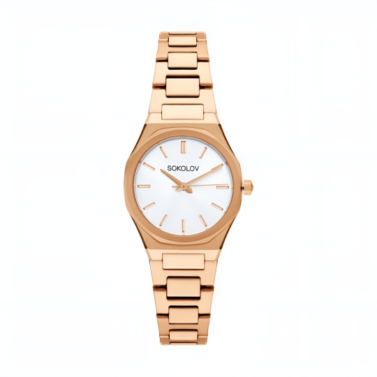 Женские стальные часы