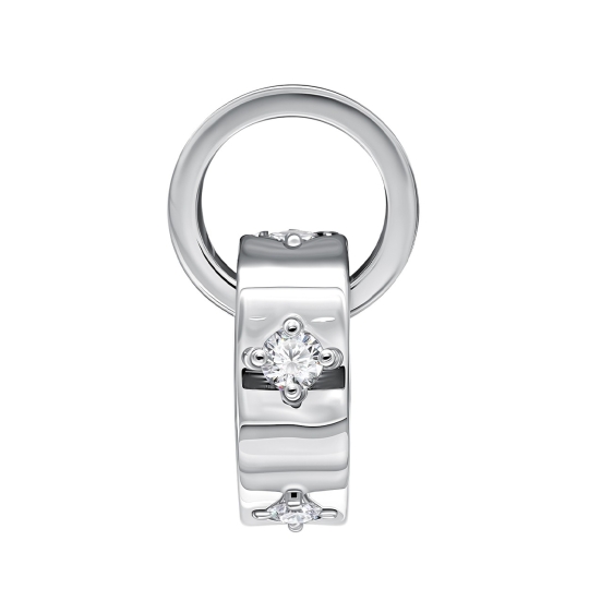 Подвеска из серебра с перламутром