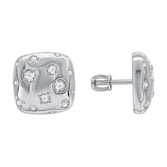 Серьги из серебра с эмалью