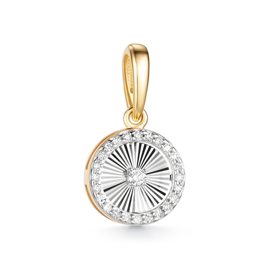 Подвеска из золота "Знак зодиака Козерог"