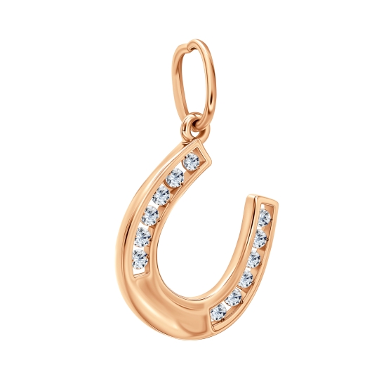 Подвеска-шарм из золота