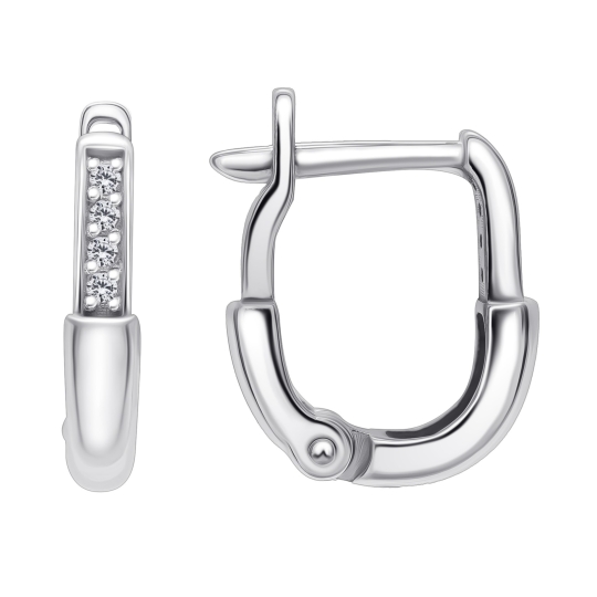 Серьги из серебра