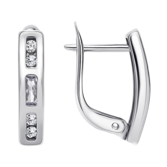 Серьги из серебра