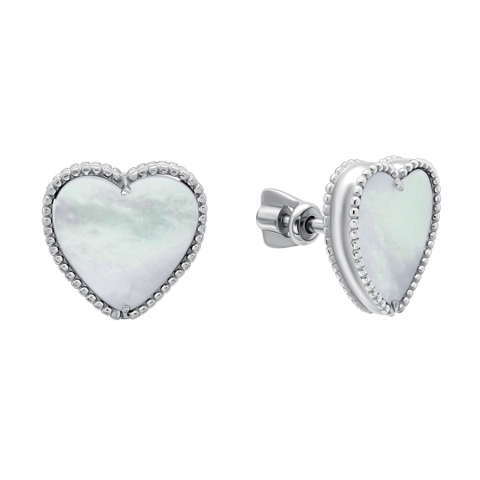 Подвеска из серебра с перламутром