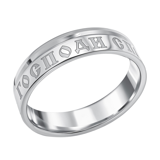 Кольцо из серебра с опалитом и фианитами