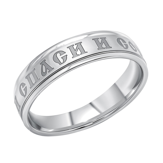  Кольцо из серебра со Swarovski Zirconia