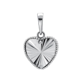 Подвеска из серебра с ониксом