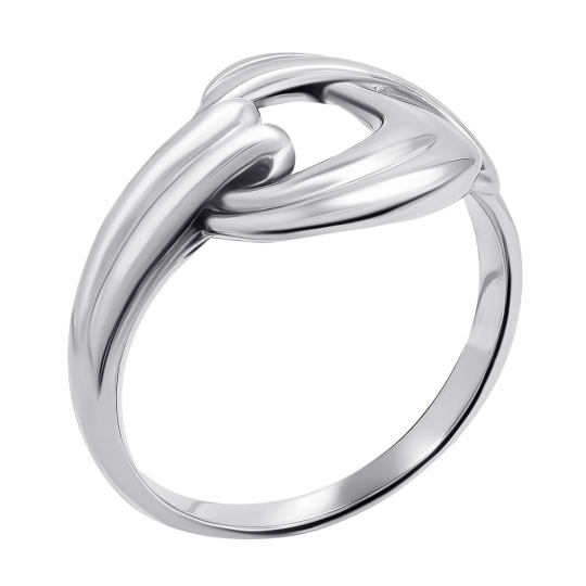 Кольцо из серебра с ювелирным кристаллом