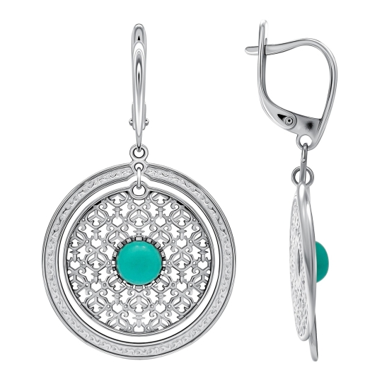 Серьги из серебра 