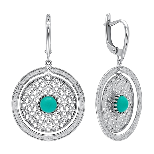 Серьги из серебра 