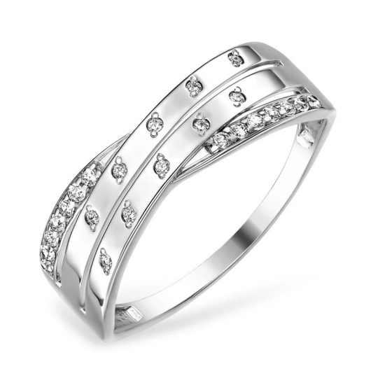 Кольцо-печатка из серебра 