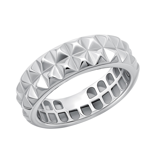 Кольцо из серебра с фианитом