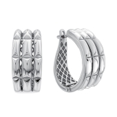 Серьги из серебра